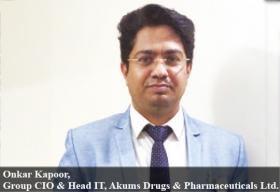 Onkar Kapoor, Group CIO & Head IT, Akums Drugs & Pharmaceuticals Ltd.